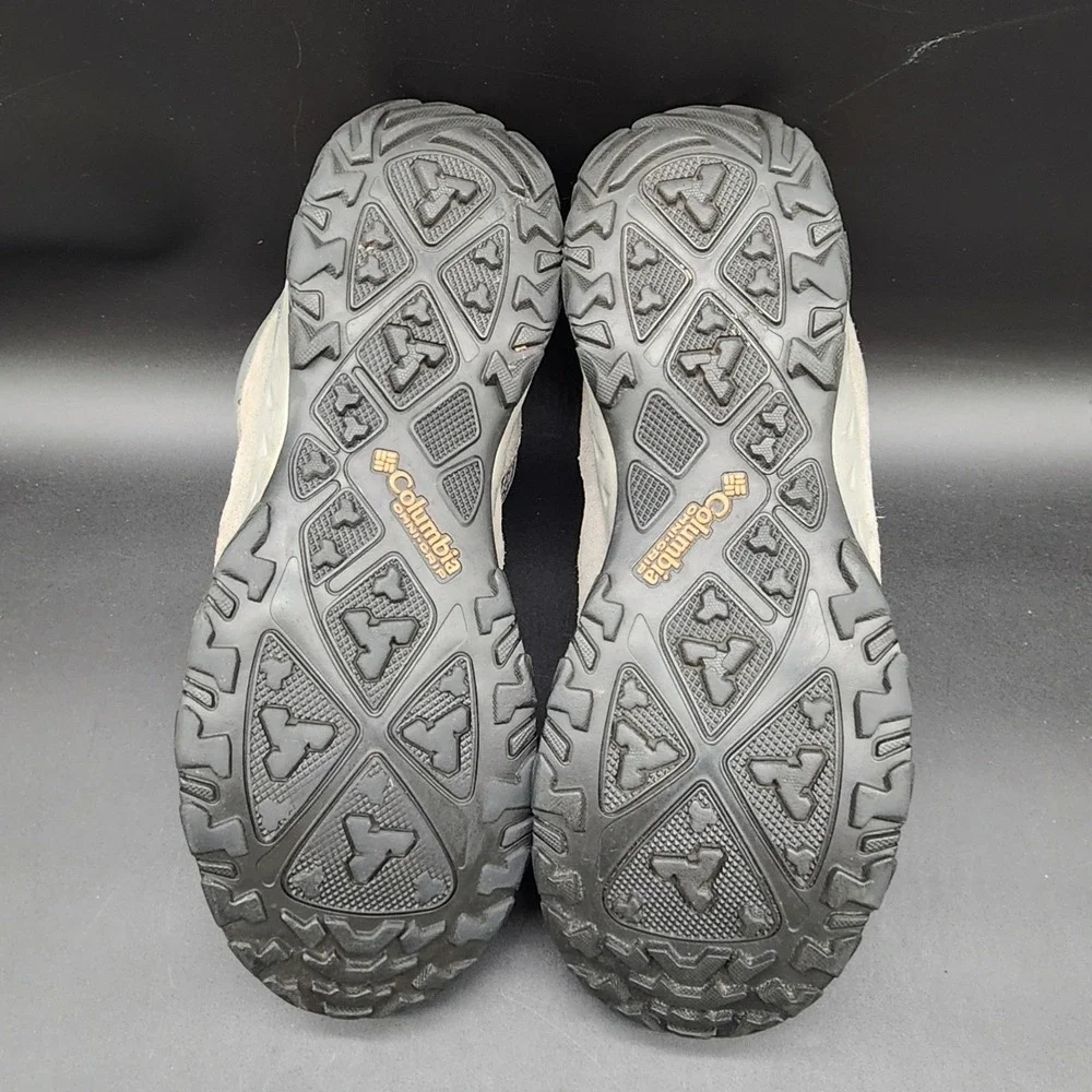 Columbia Size 12 Grey Hiking Boots  Mid Trail Gorpcore Outdoor Trekking